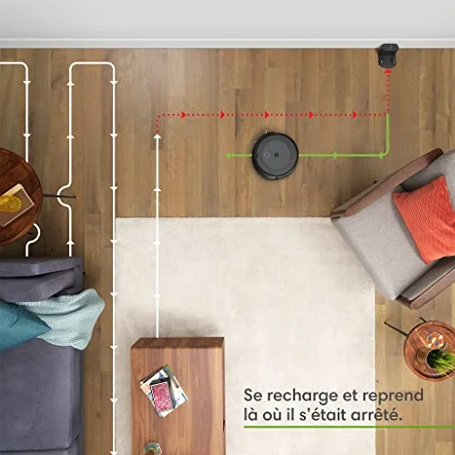 iRobot Aspirateur Robot connecté Roomba® i515240 avec cartographie Intelligente - 2 extracteurs en Caoutchouc multisurfaces - Idéal pour Les Animaux - Suggestions personnalisées – Image 4