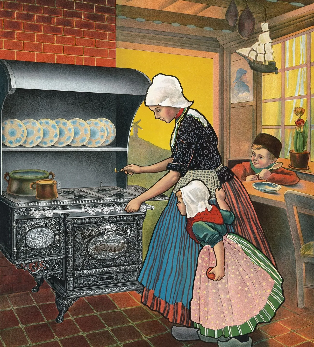 Reliable (1890) chromolithograph